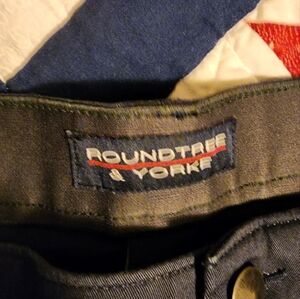 Pants, dark blue in color, new with tags